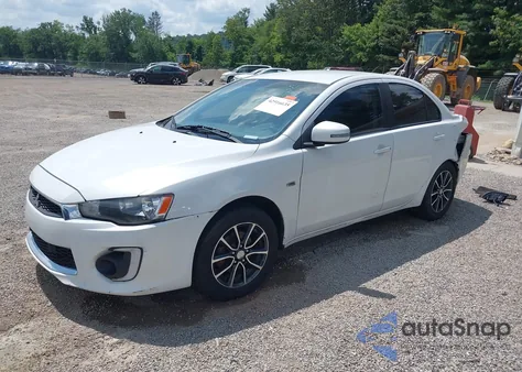 2017 Mitsubishi Lancer Es из США, поврежденный, VIN JA32U2FU2HU006839